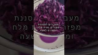 סלט כרוב סגול כמו שקונים רק יותר טעים