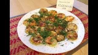 Жареный кабачок с чесноком: рецепт от Foodman.club Жареный кабачок с чесноком: рецепт от Foodman.club