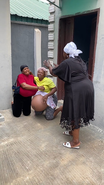 My quadruplate pregnancy strüggles with my neighbor #pregnancybyfaith #comedy #mypregnancy