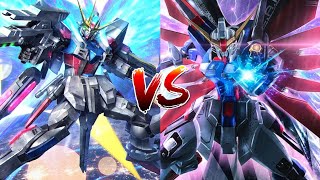 Gundam Supreme Battle: Star Build Strike Gundam Versus Destiny Gundam