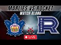 Toronto Marlies vs Laval Rocket AHL Hockey Rivalry - Livestream