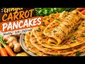 Making Ginger carrot pancakes//delicious/African traditional recipes #food #cooking #pancake