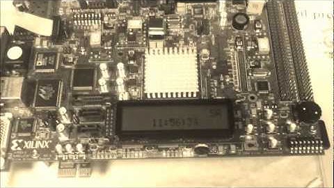 Multifunctional Digital Clock on Xilinx FPGA Board