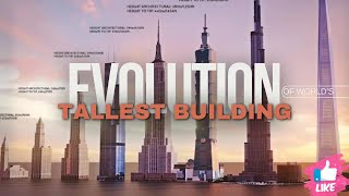 EVOLUTION of WORLD'S TALLEST BUILDING:(1901_2022)size Comparison🏰⛪️🤥