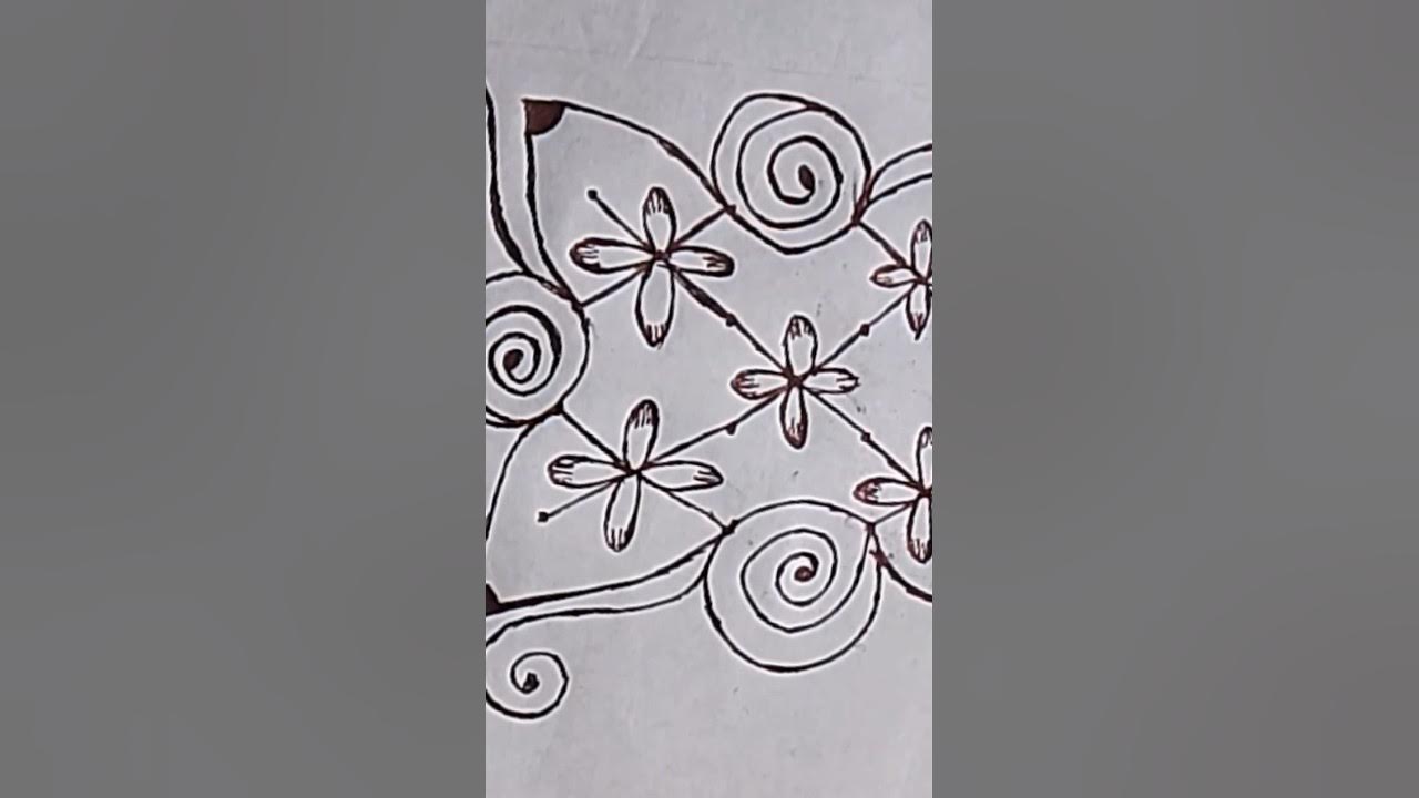 Katha design Part 2 || How to make beautiful design #drawing - YouTube