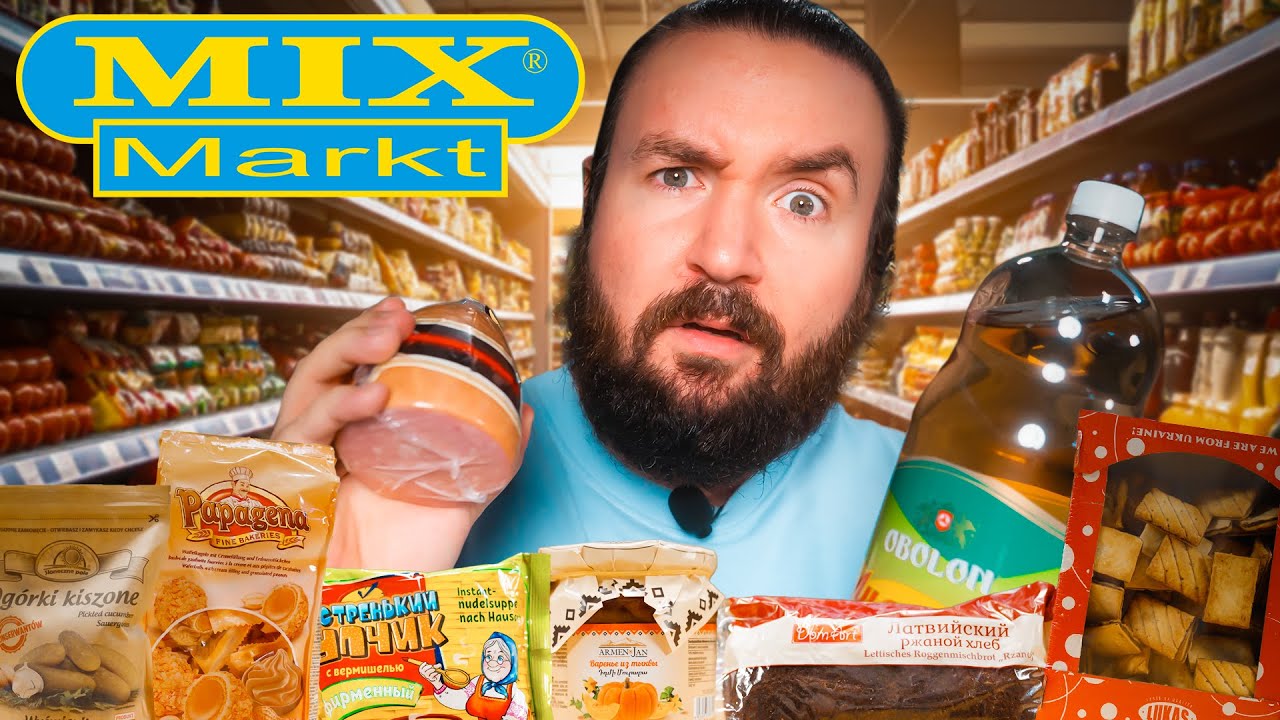 MEIN TEAM und ich TESTEN die WILDESTEN LEBENSMITTEL aus dem MIXMARKT