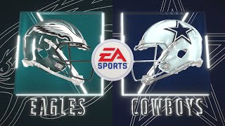 Madden NFL 20 - Philadelphia Eagles Vs Dallas Cowboys Simulation (Madden 21 Rosters)