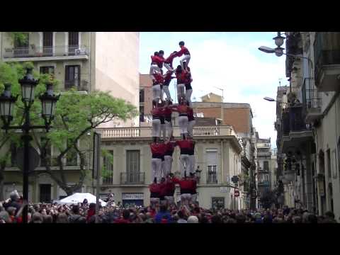 Castellers de Barcelona: 5d8 Gràcia 12/05/2013