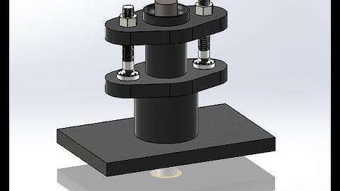 How to design Gland and stuffing box tutorial on solidworks. for beginners.