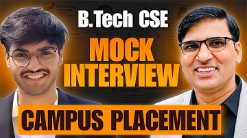 Mock Interview for Campus Placement I Campus Interview I Freshers Hiring I Dr. Arvind Singh Pemawat