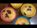 6 MUFFIN VELOCI CON GOCCE DI CIOCCOLATO - perfetti a colazione e per le merende golose!