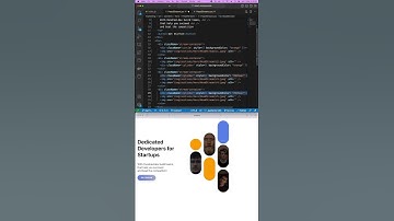 Cool Hero section for website #shorts #websitedesign #reactjs