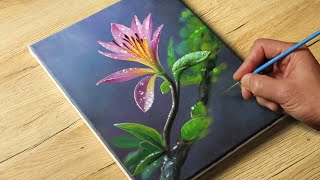 Floral Acrylic Painting / Vadym art