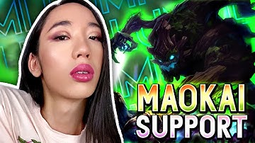 Luminum | 🌲 Maokai support is actually fun! (+Twitch Rivals reaction) | Maokai Full Gameplay