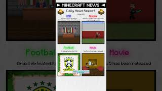 Daily news in 5 seconds. #minecraft #news #fyp #shorts