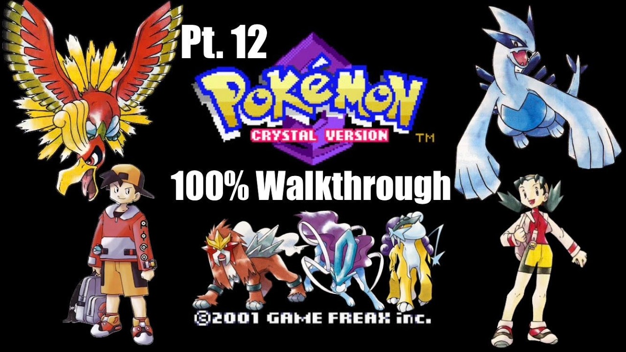 Pokémon Crystal | 100% Pokedex Walkthrough Pt. 12
