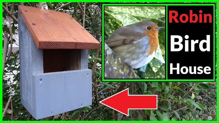 How to Make a Robin Nesting Box / Bird Box (Open F...