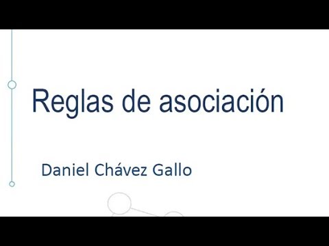 Video: ¿Qué se entiende por regla de asociación?