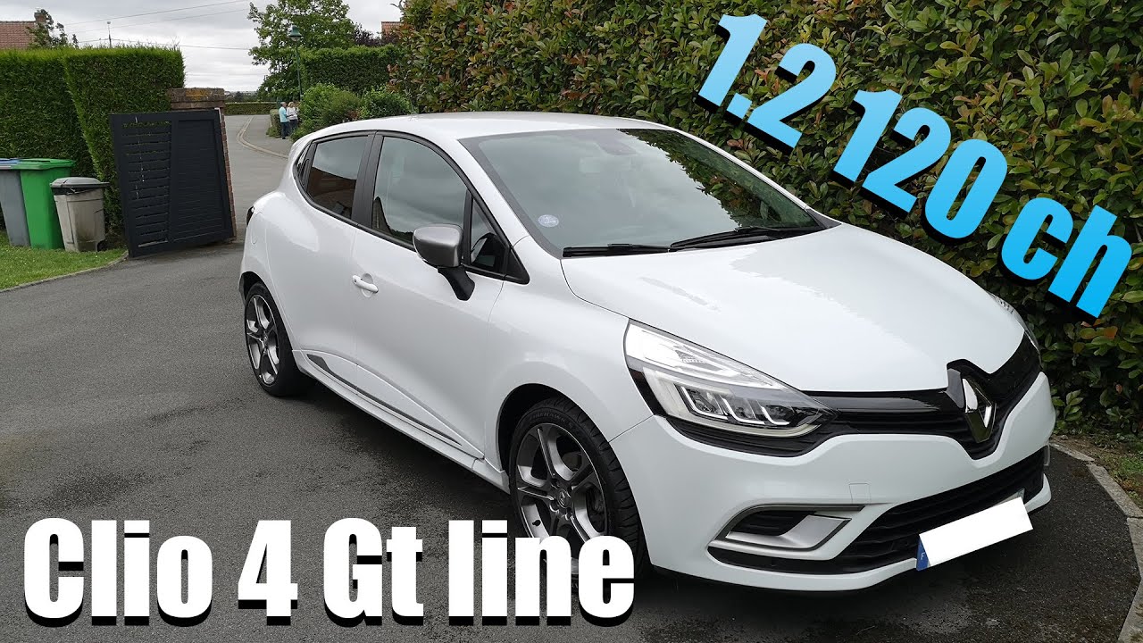 PRESENTATION DE MA CLIO 4 GT LINE !