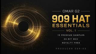 909 Hat Essentials Vol. 1 | Premium TR-909 Hi-Hat Sample Pack for Trance Producers