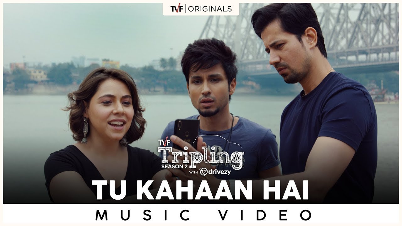 Tu Kahaan Hai  Zubeen Garg  Nilotpal Bora  Hussain Haidry  Tripling S2 with Drivezy Music Video