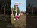 Upacara Bendera setiap hari senin di SDN Binakerta