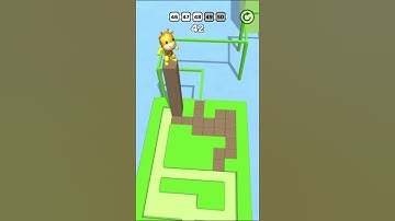 Stacky Dash Gameplay Top Level48 Walkthrough (iOS, Android) #shorts Ep144