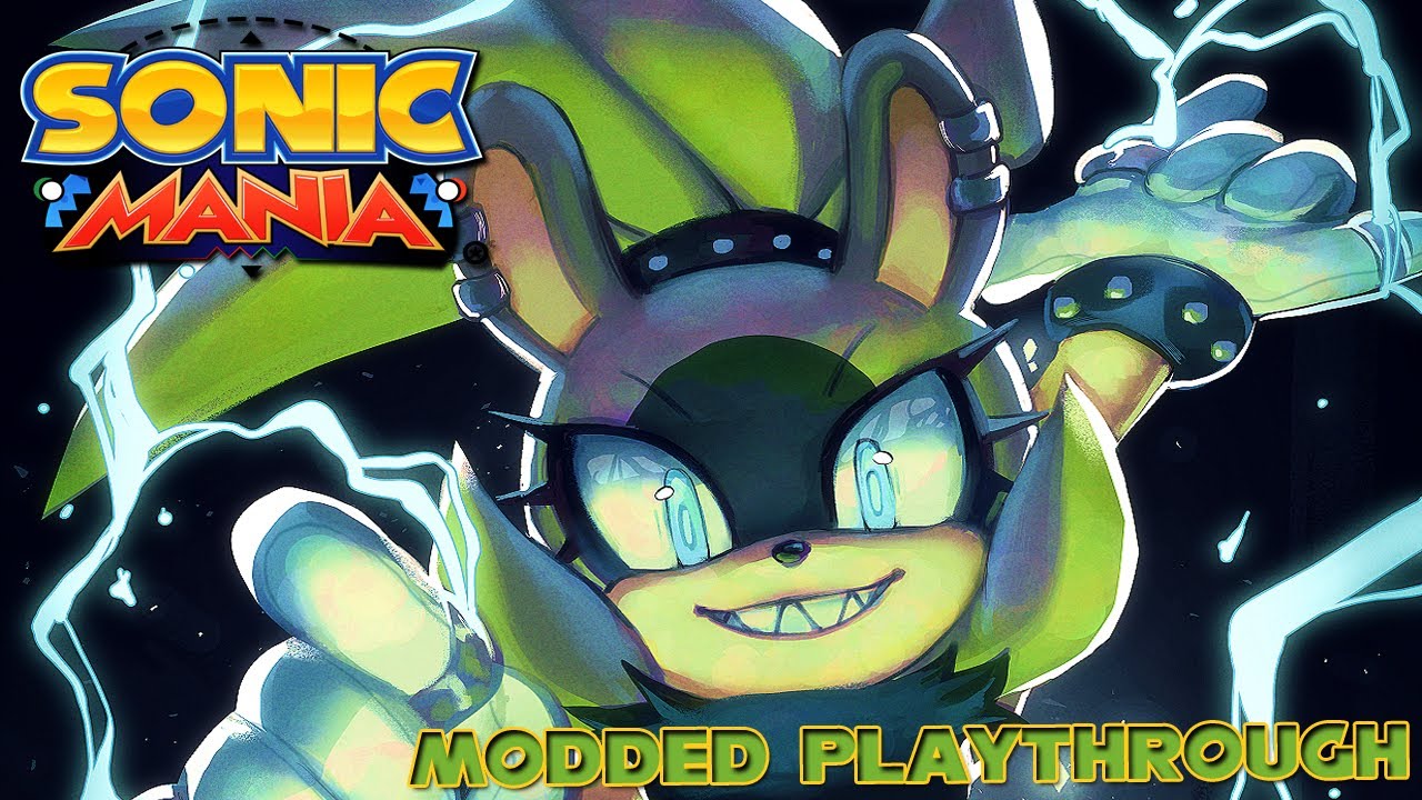 Sonic Mania - Surge the Tenrec Playthrough