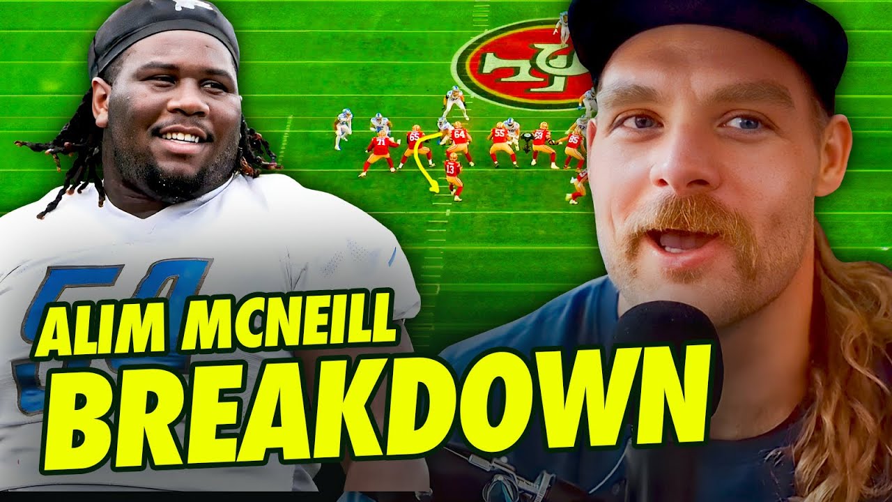 Alim McNeill Is A BEAST For The Lions | Beau Allen Breakdowns