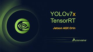 YOLOv7x TensorRT FP16 on Jetson AGX Orin