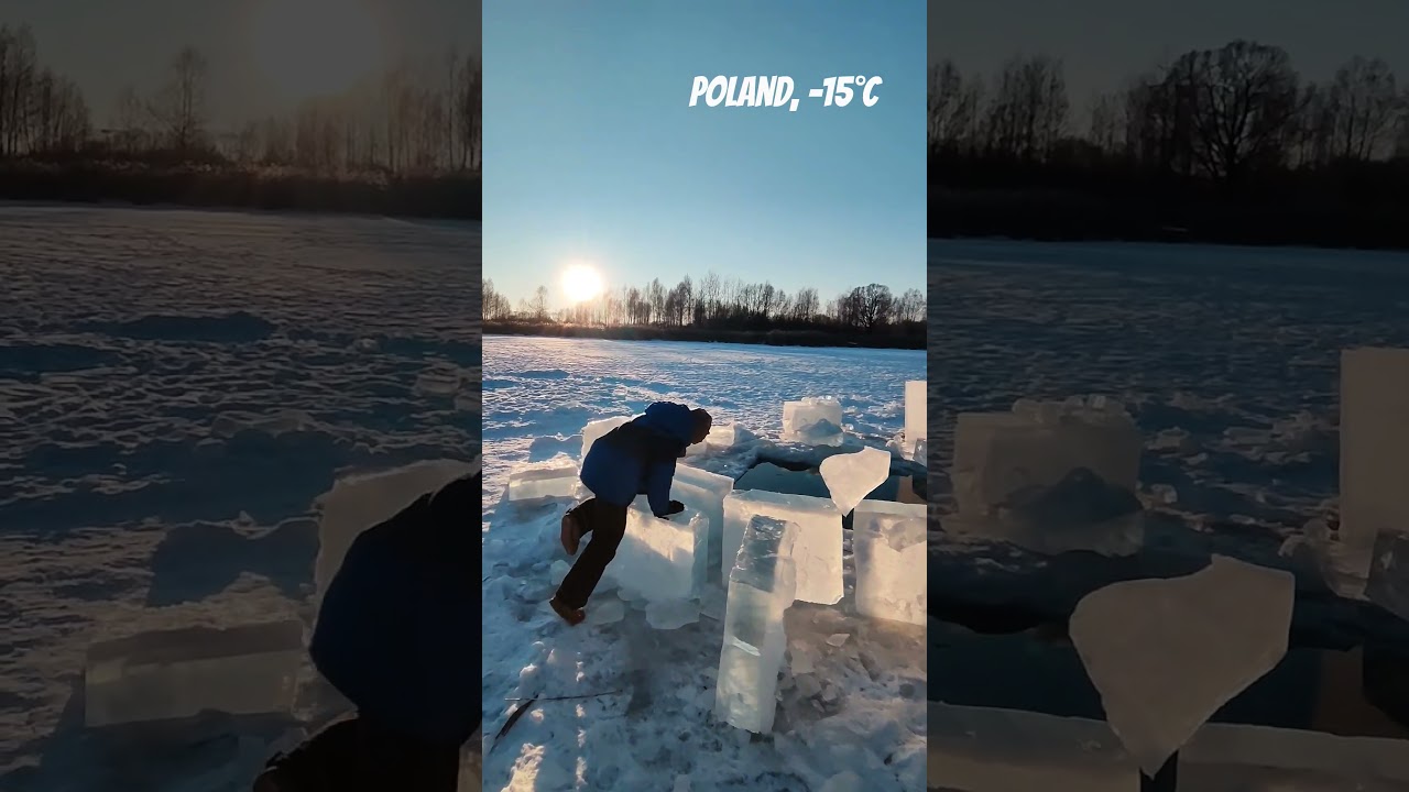 Winter in Poland -15°C