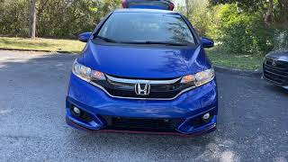2018 Honda Fit Sport Hatchback Manual