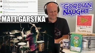 Drum Teacher Reaction: MATT GARSTKA "Gordian Naught" | Animals As Leaders