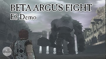 Shadow of the Colossus: E3 Demo Beta Argus Gameplay