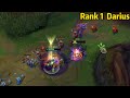 Rank 1 darius he is the king on toplane level 1 solo kill