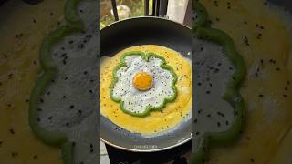 Egg Flower Omelette 2.O #shorts Wealth