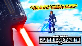 So I 1v1ed A TOXIC TRASH TALKER In Hero Showdown And It Broke Me (Battlefront 2)