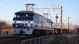 2026/02/02 今日のレール輸送 臨8090レ EF210-901+日鐵チキ9B