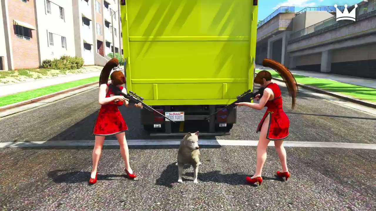 GTA V : SHE HULK SAVING LIONESS FROM MOM  🥺 | 