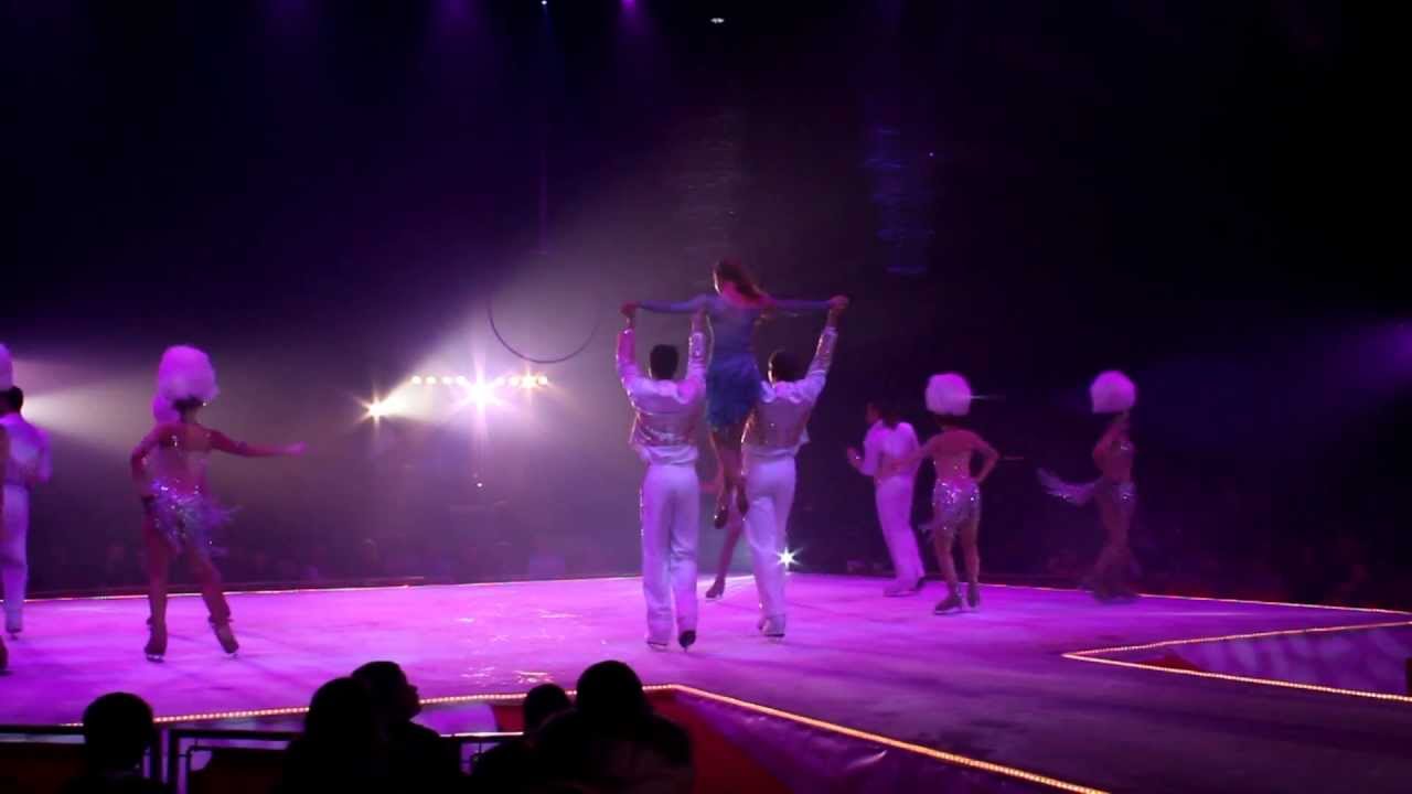 Chloe Gardiol Aerial Hoop "Circus on Ice" Production Cirque d'Hiver Bouglione