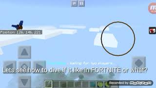FORTNITE in android using MCPE mod screenshot 2