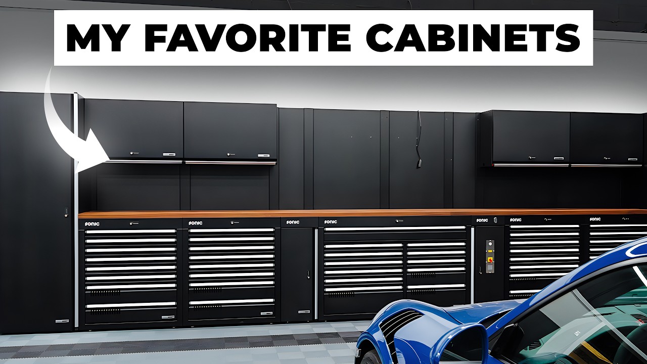 Installing My FAVORITE Garage Cabinets!