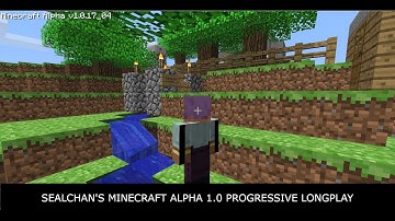 Minecraft Alpha v1.0 Longplay - E222 (R17) - Building Lighthouse Creek on the Alsea Port Trail