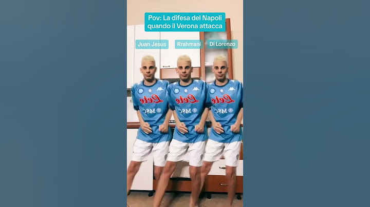 VERONA NAPOLI 3-0 deve essere andata così 😂 | SERIE A | #shorts