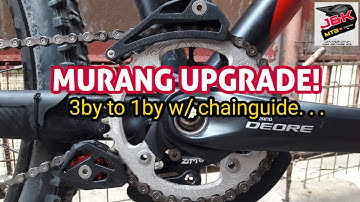 1 by setup! Paano at magkano? With chainguide, tensioner, bash guard | Vlog 23