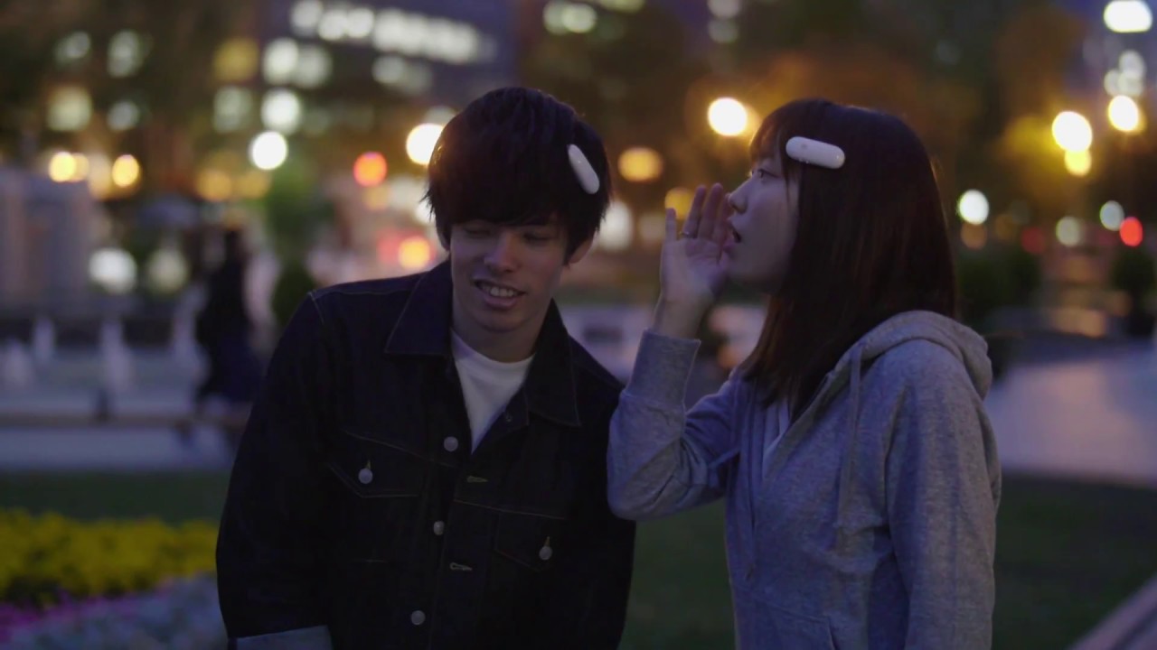 髪の毛で音を感じる装置 Ontenna と 音と映像のシンクロにフォーカスした映画 Noise が 創り出す新しい映像鑑賞体験会 Youtube