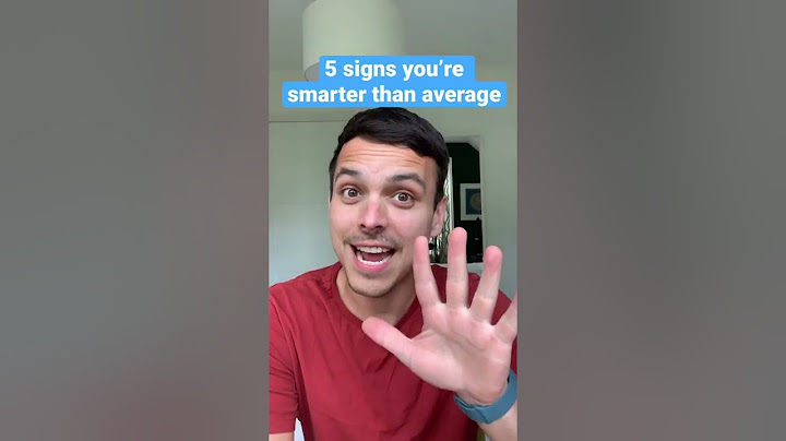 5 signs you’re smarter than average #shorts