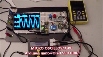 montage et test mini oscilloscope a base d