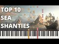 Top 10 Sea Shanties Piano Medley Tutorial Top 10 Sea Shanties Piano Medley Tutorial