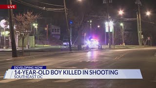 DC police searching for suspects in deadly shooting of 14-year-old